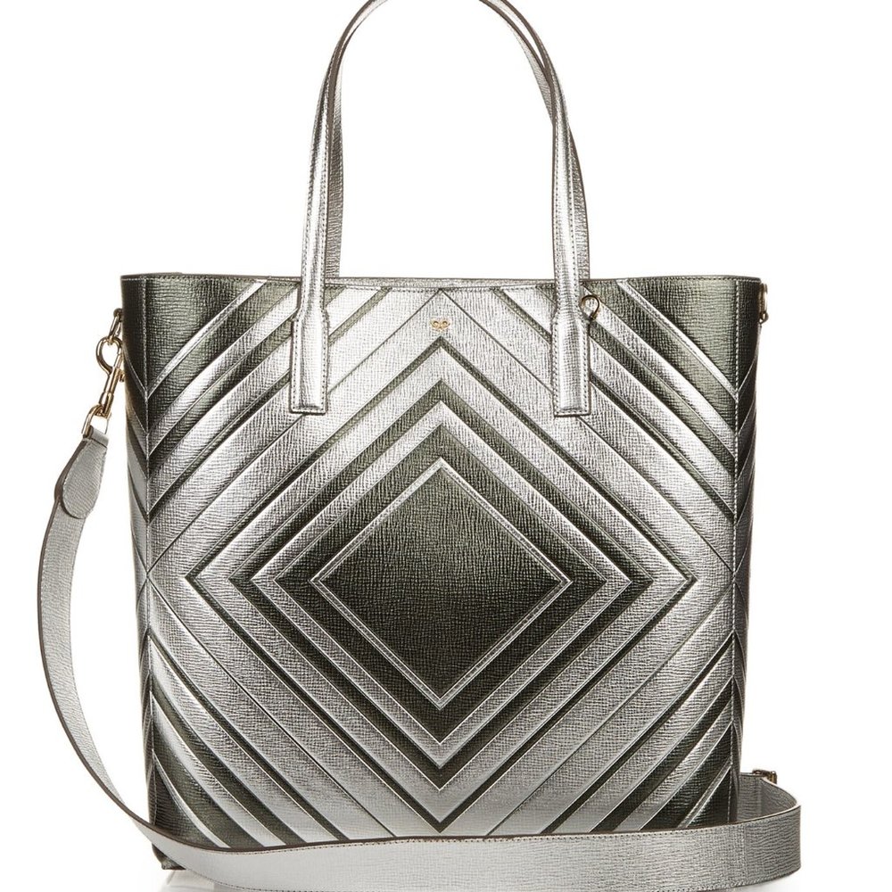 ANYA HINDMARCH DIAMONDS EBURY FEATHERWEIGHT TOTE - Picture 15 of 16